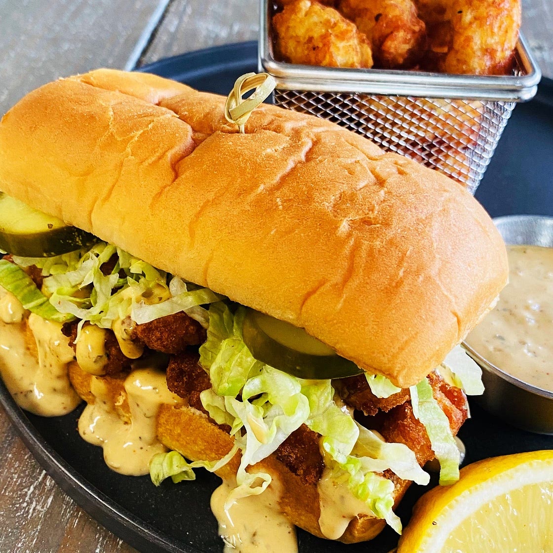 Easy Shrimp Po Boys