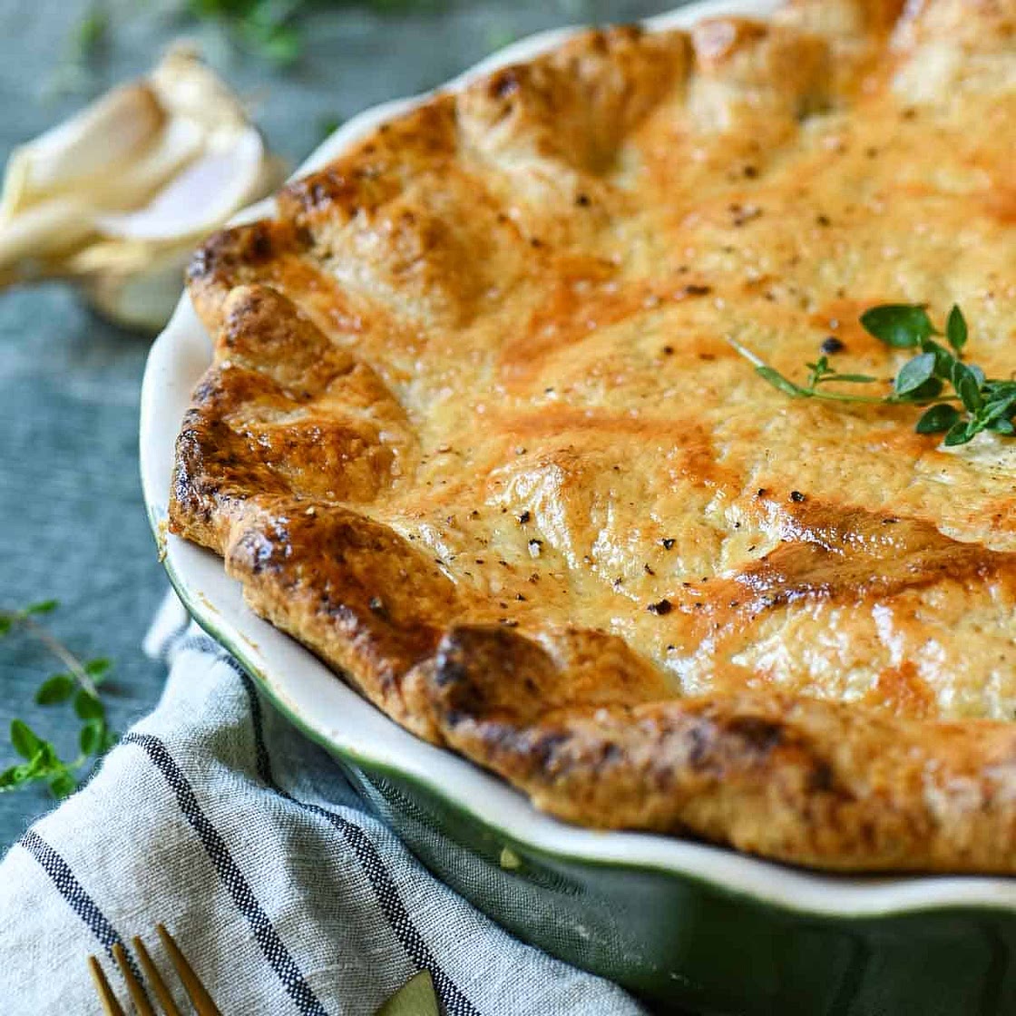 Rotisserie Chicken Pot Pie