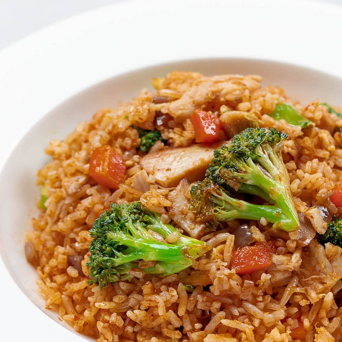 Thai Red Curry Chicken Fried Rice