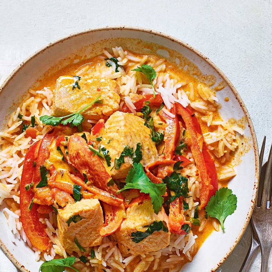 Salmon moqueca
