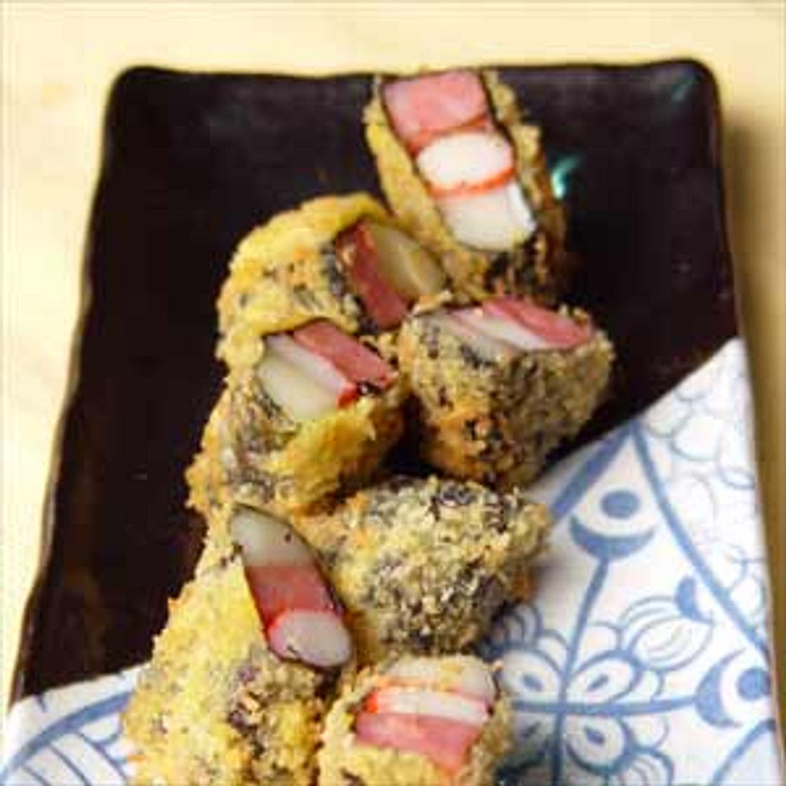 게맛살치즈말이튀김