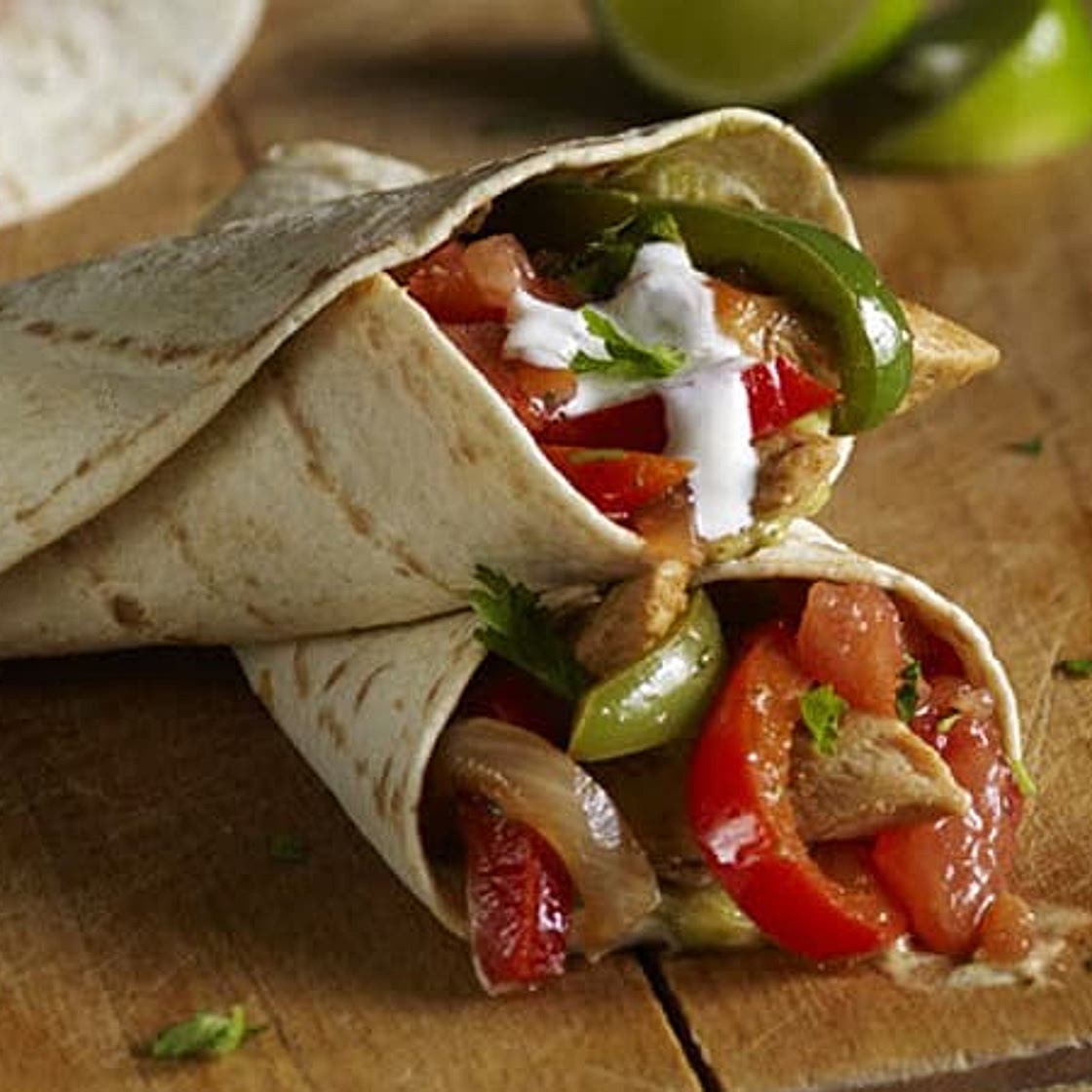 Smoky BBQ Chicken Fajitas