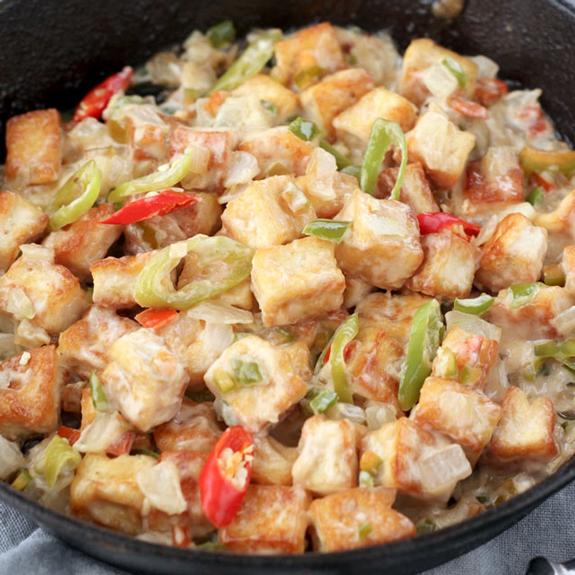 Sizzling Tofu Recipe