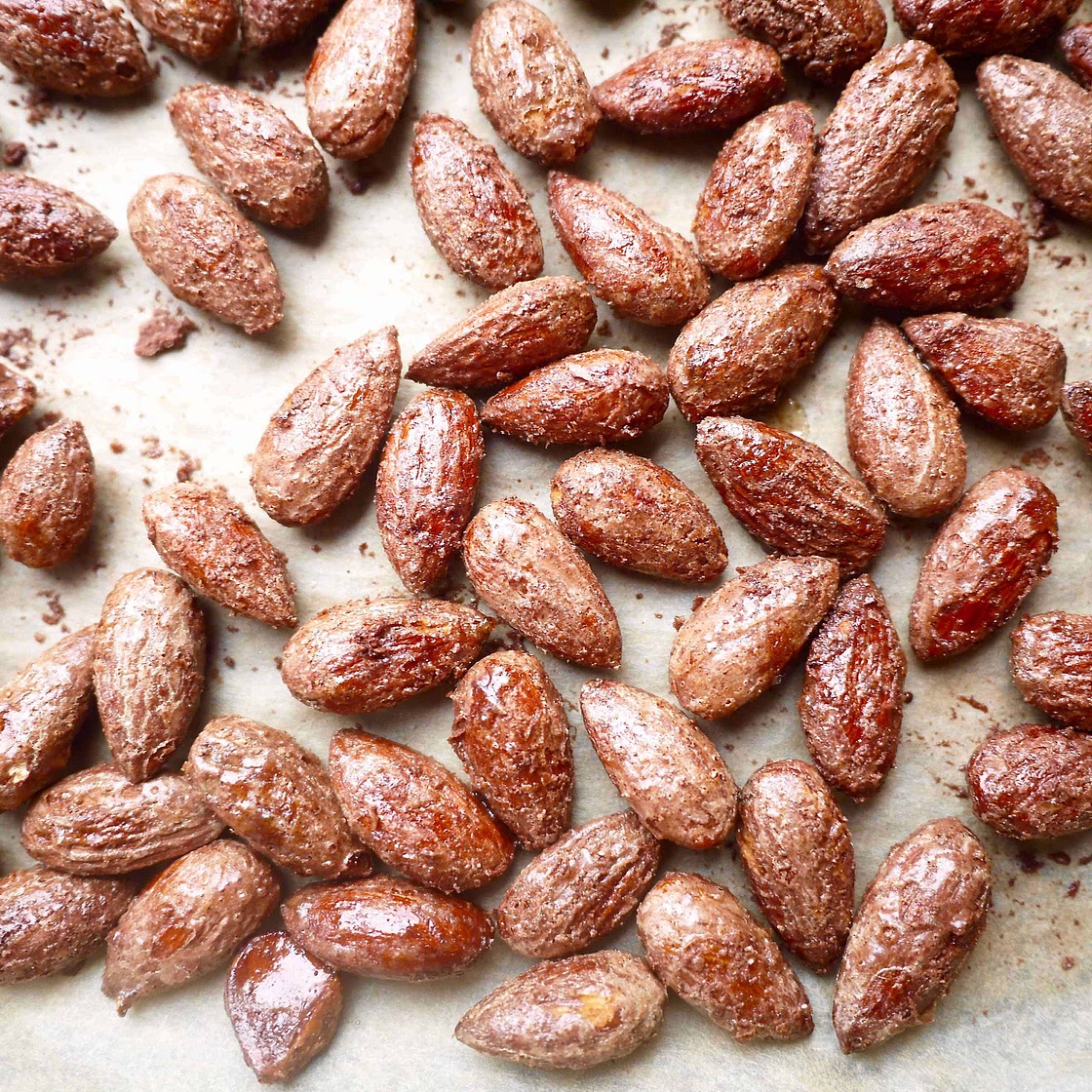 Cinnamon Maple Roasted Almonds