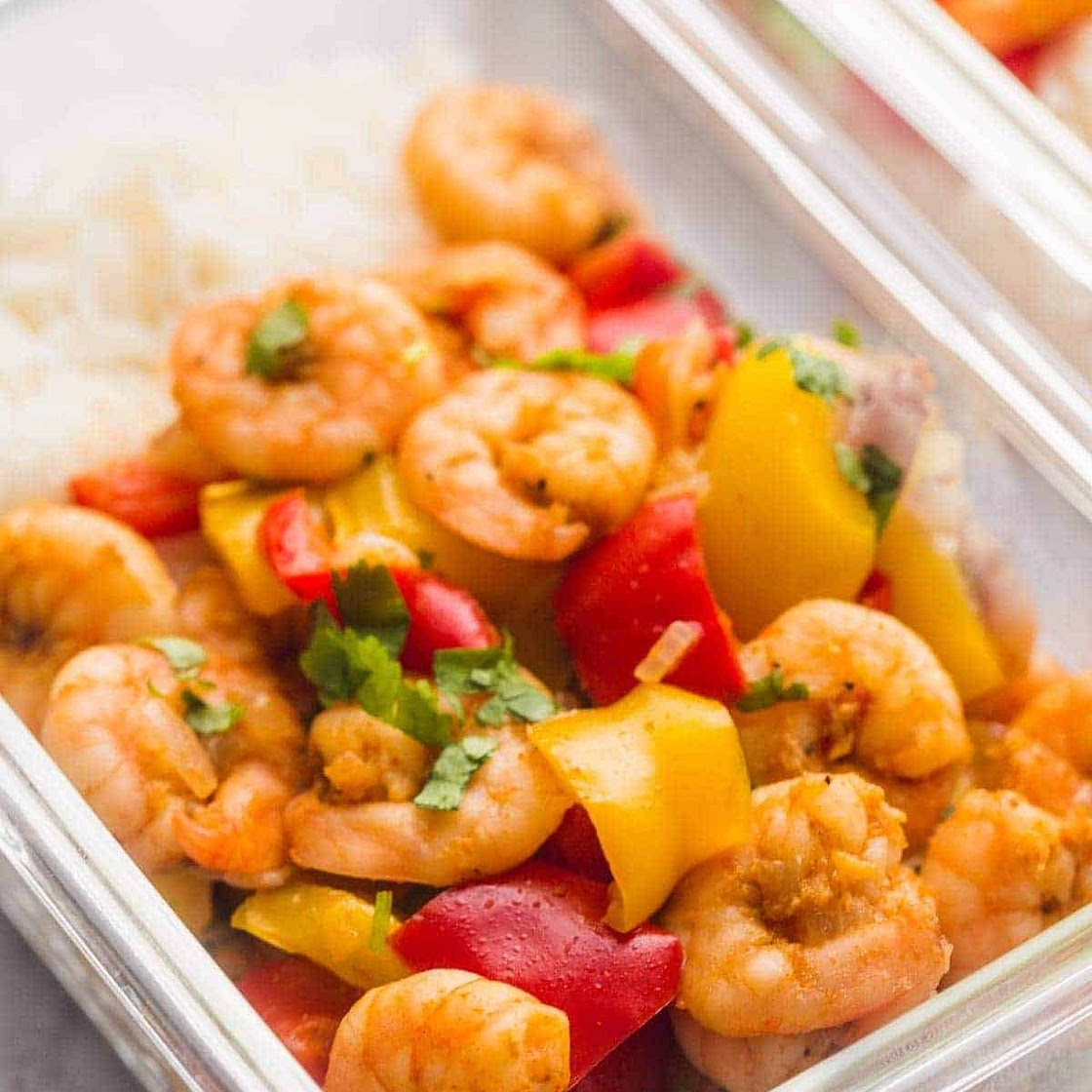 Instant Pot Cajun Pepper Shrimp