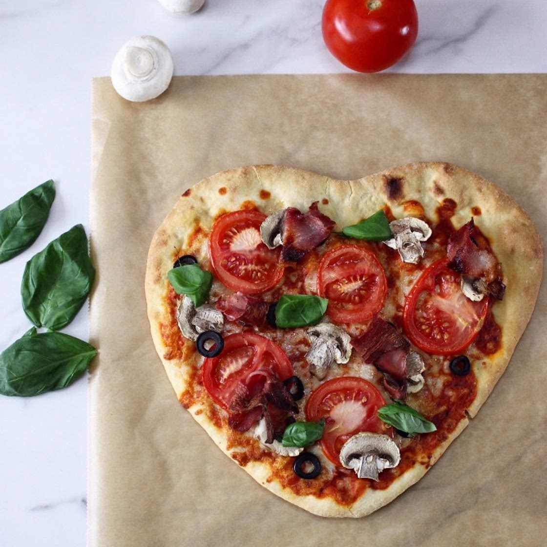 Valentine's Day Pizza