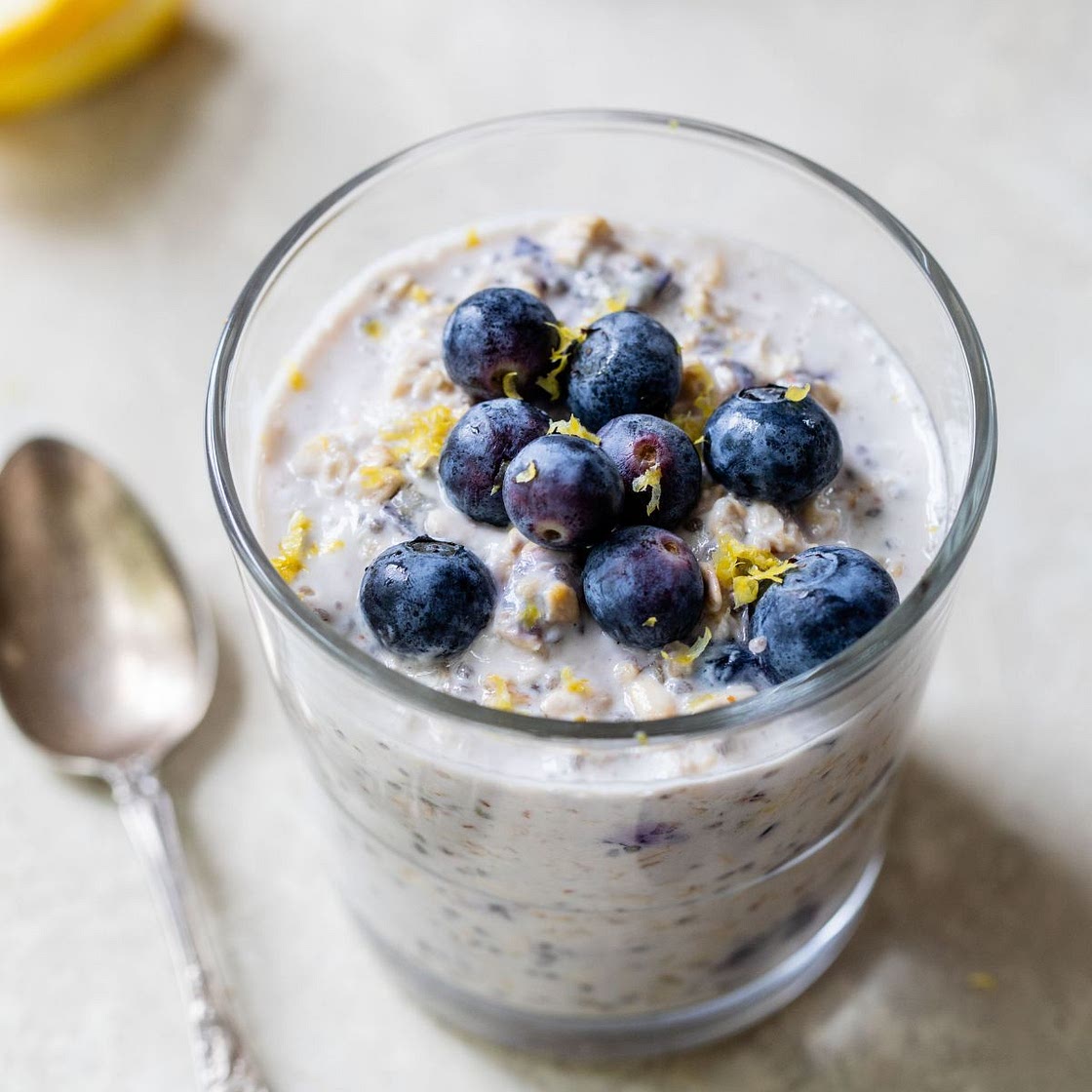 Blueberry Lemon Overnight Oats
