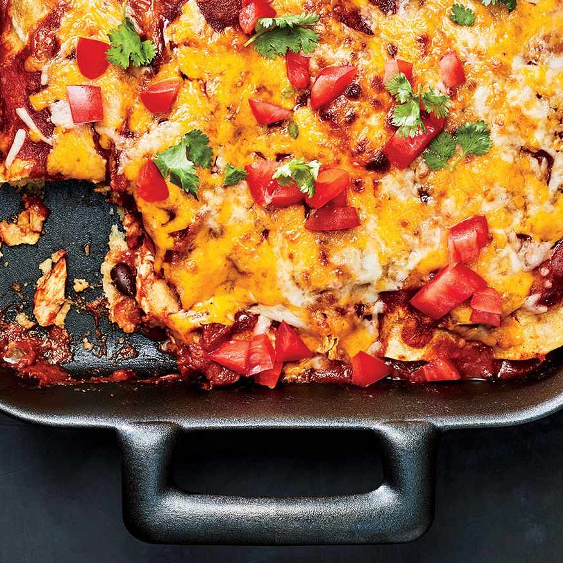 20-Minute Chicken Enchiladas