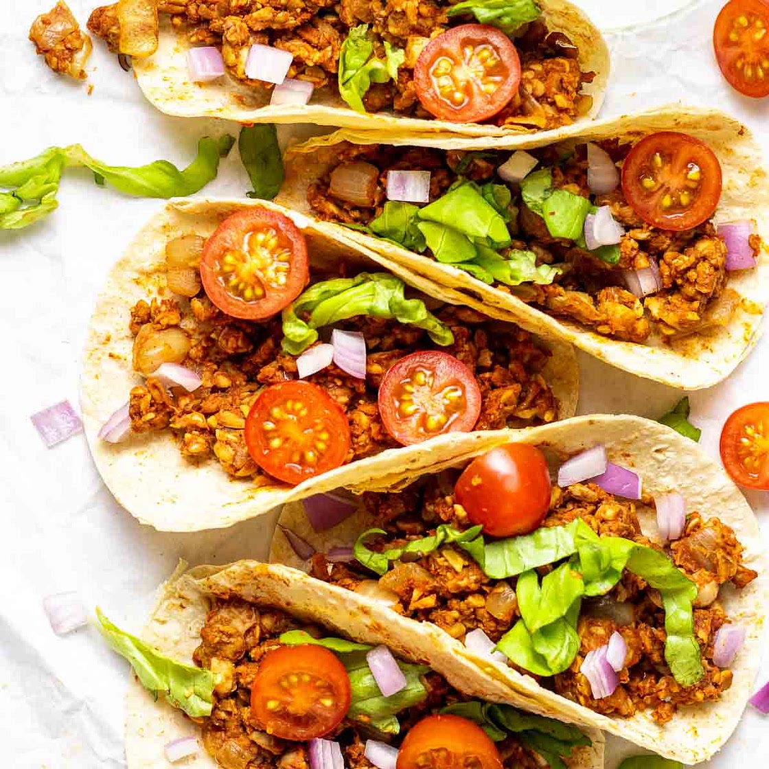 Vegan Mexican Tempeh Taco Meat