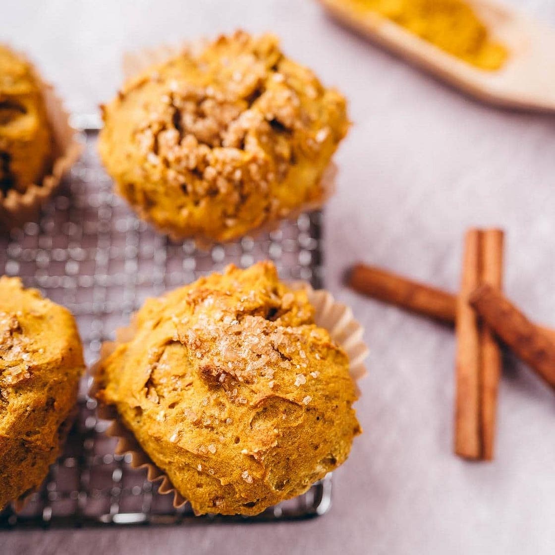 Golden Pumpkin Muffins