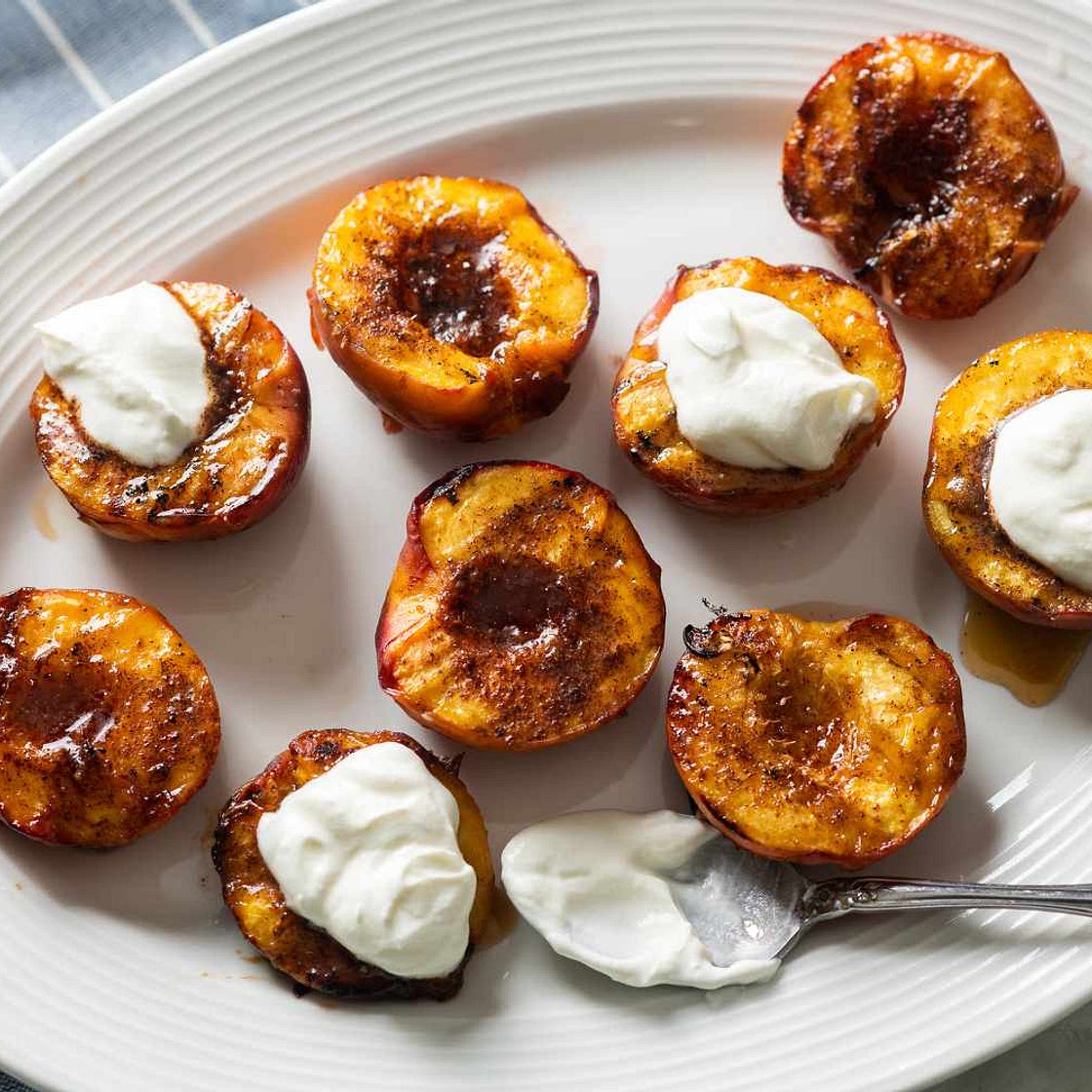 How to Grill Peaches