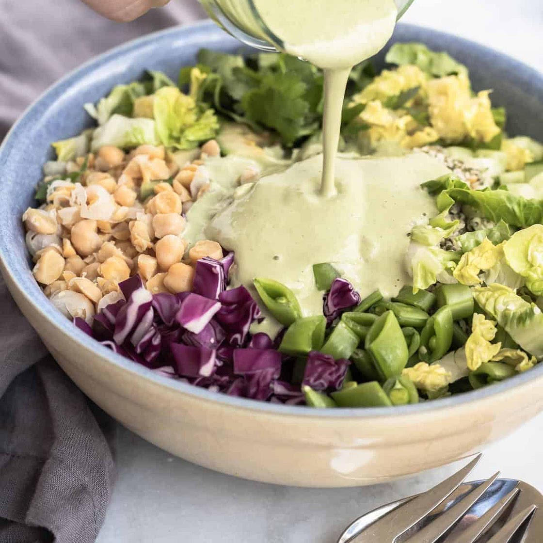 Dairy-Free Green Goddess Dressing