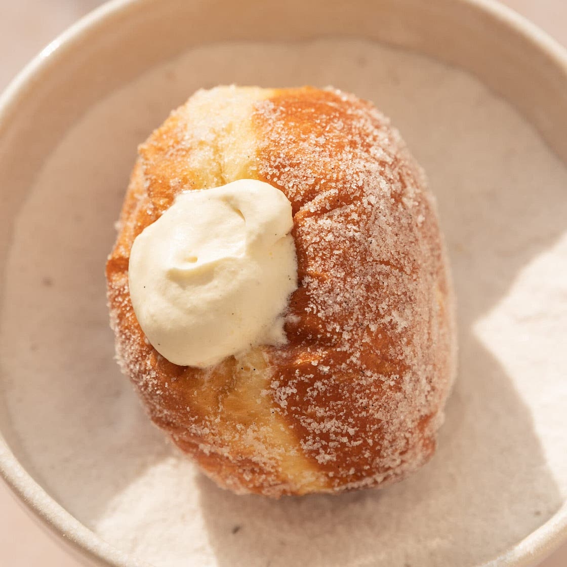 Bavarian Cream Donuts
