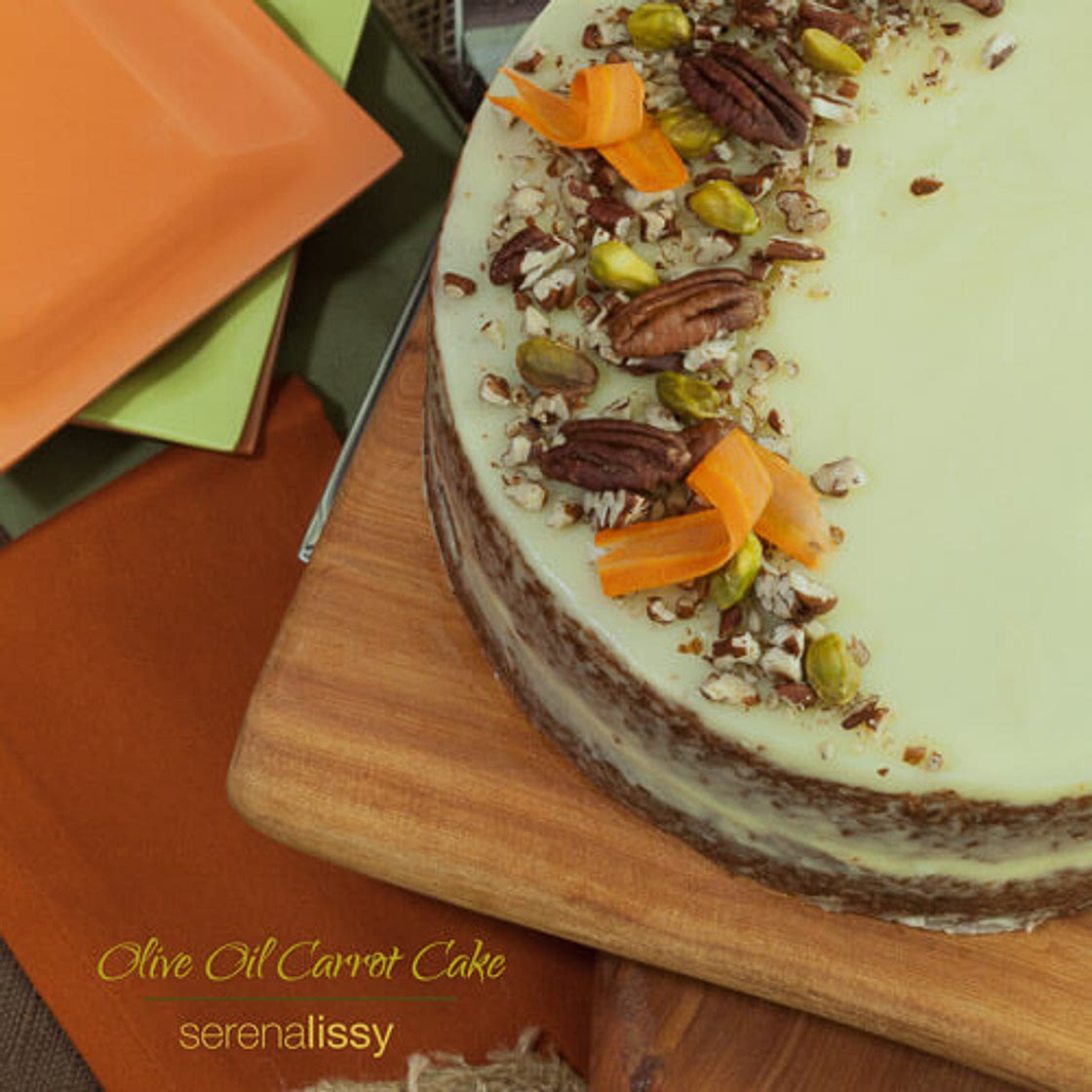 Olive Oil Carrot Cake