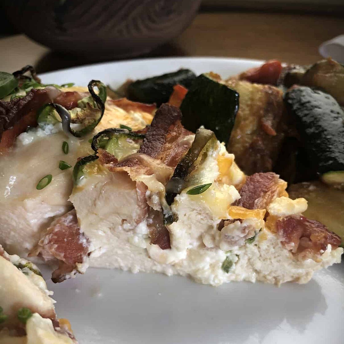 Jalapeno Popper Hasselback Chicken