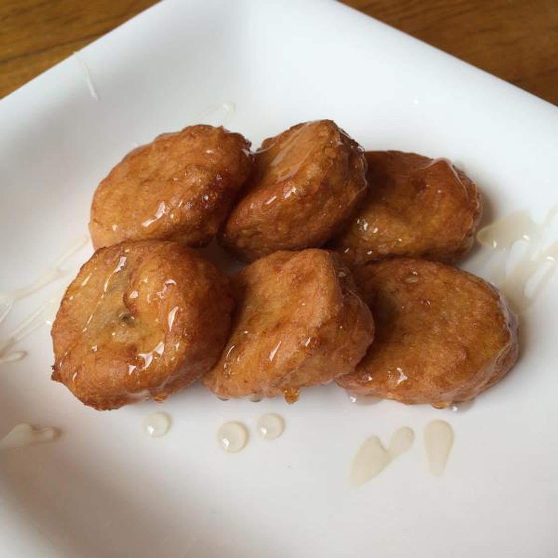 Receita de Banana frita com mel
