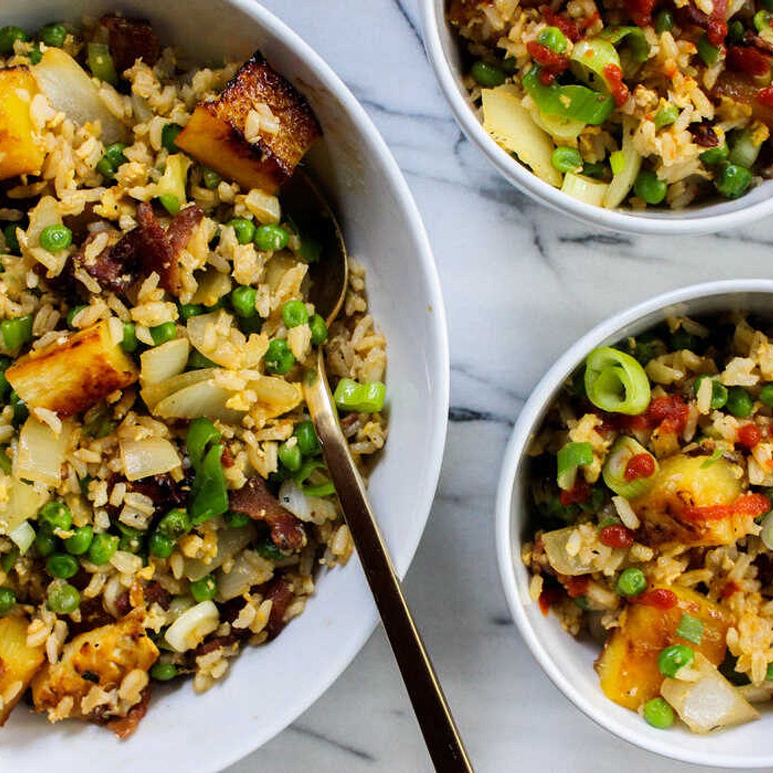 Bacon Pineapple Fried Rice