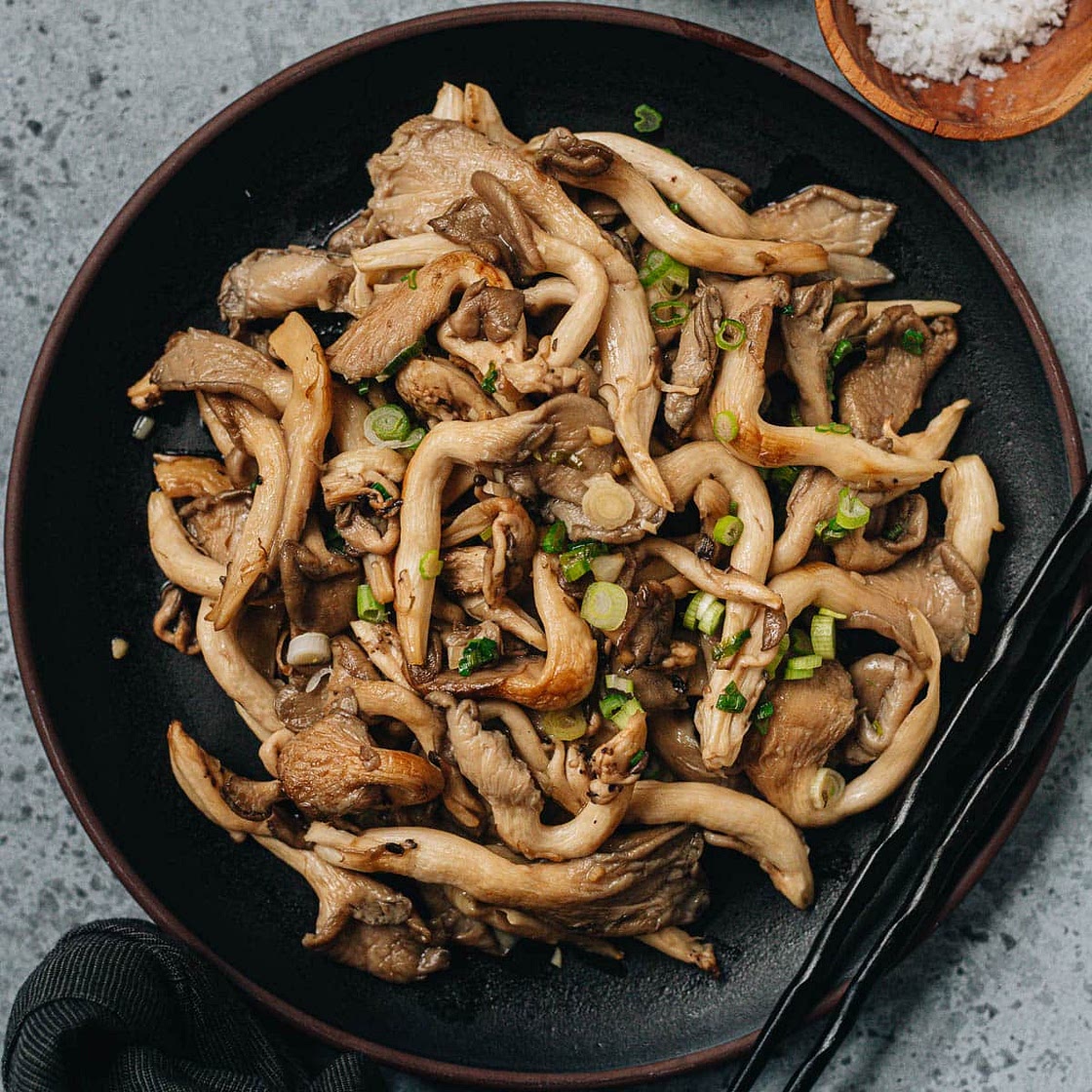 Easy Oyster Mushroom Stir Fry