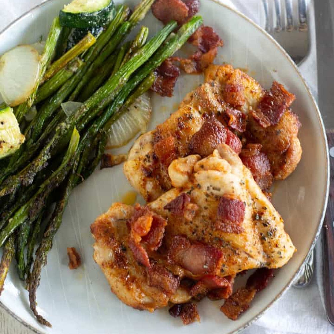 Pan Fried Chicken In Bacon Grease