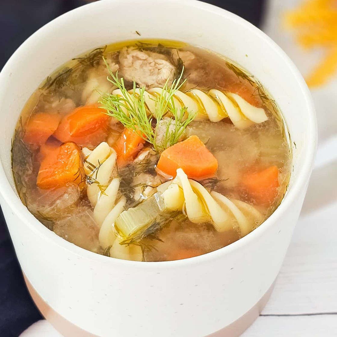 Slow Cooker Chicken Noodle Soup (Gluten Free)