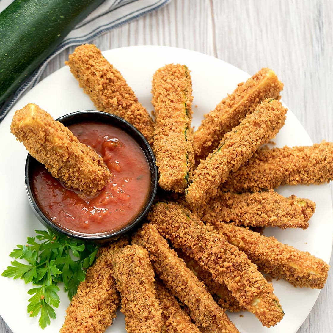 Low Carb Zucchini Fries