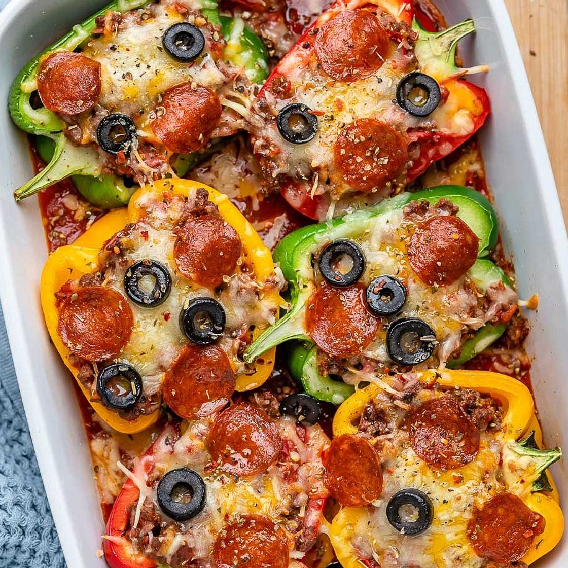 Pizza Stuffed Peppers