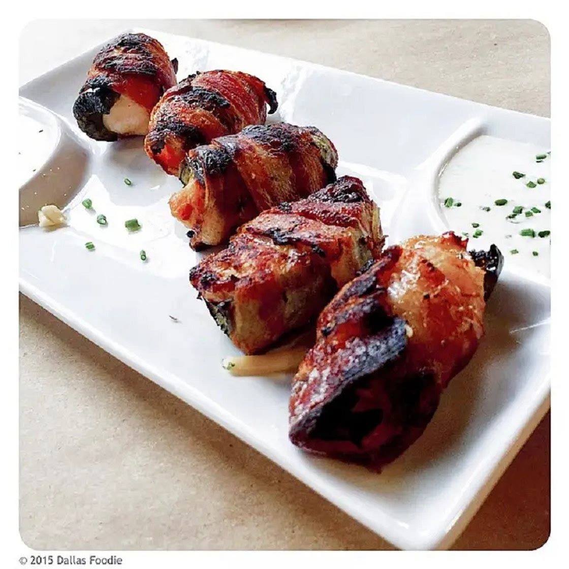 Texas de Brazil Chicken Wrapped in Bacon Recipe