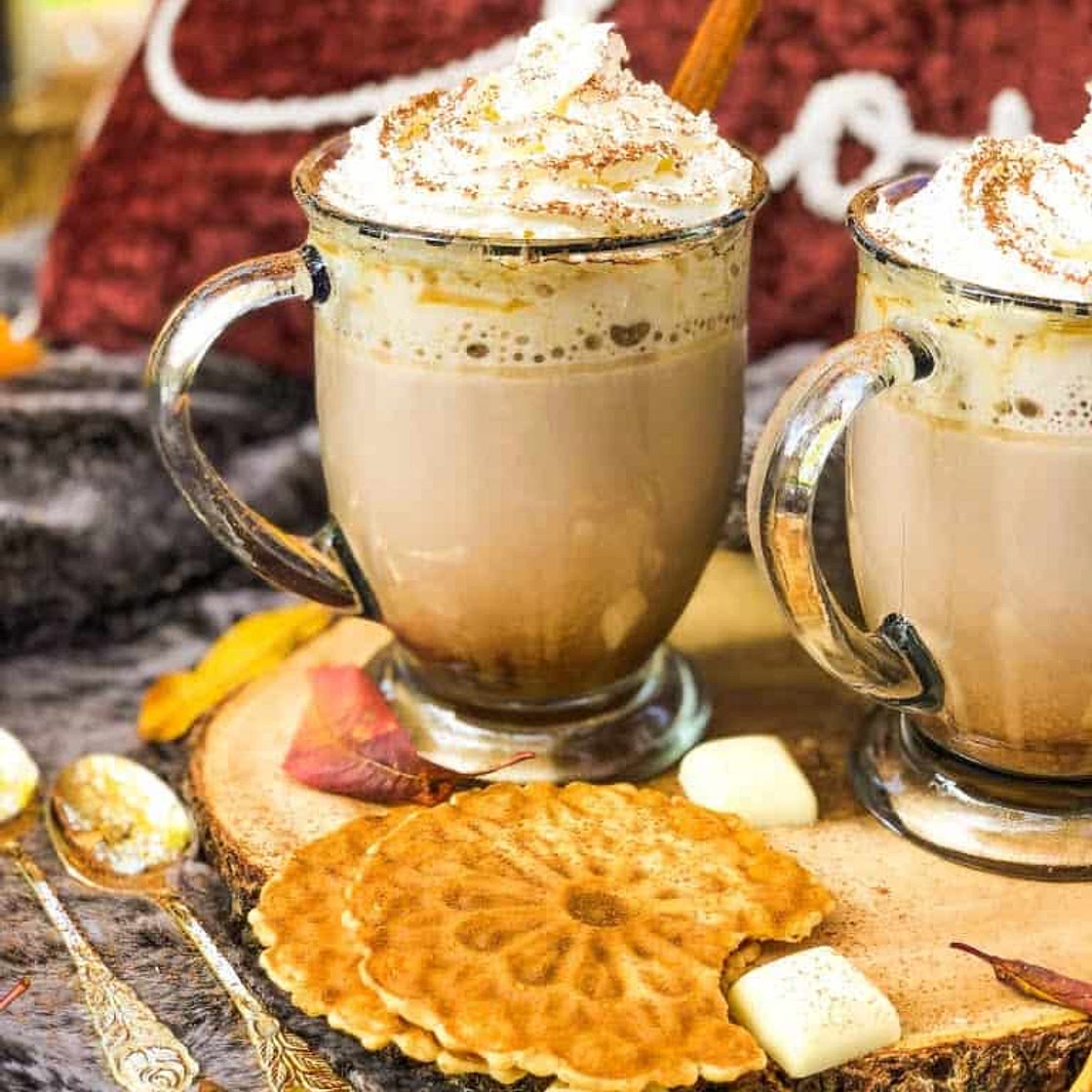 Caramel Spice White Hot Chocolate