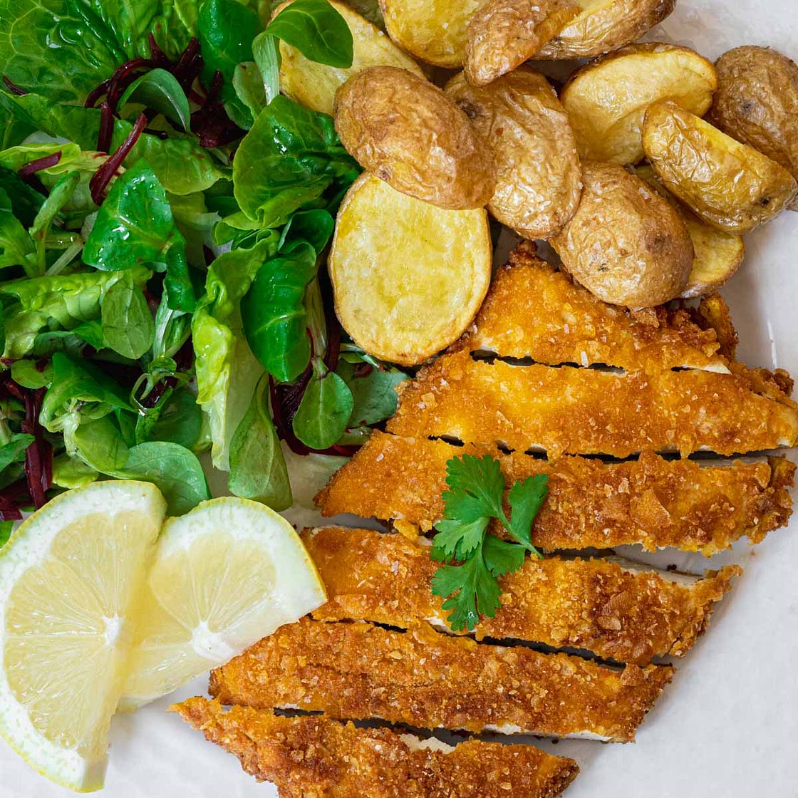 Vegan Tofu Schnitzel