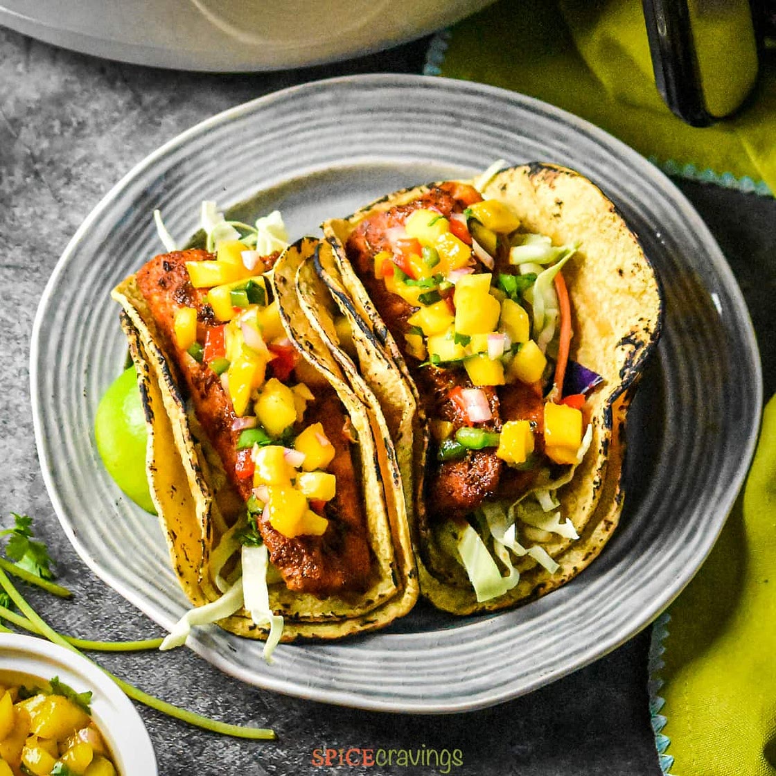 Blackened Fish Tacos in Air Fryer