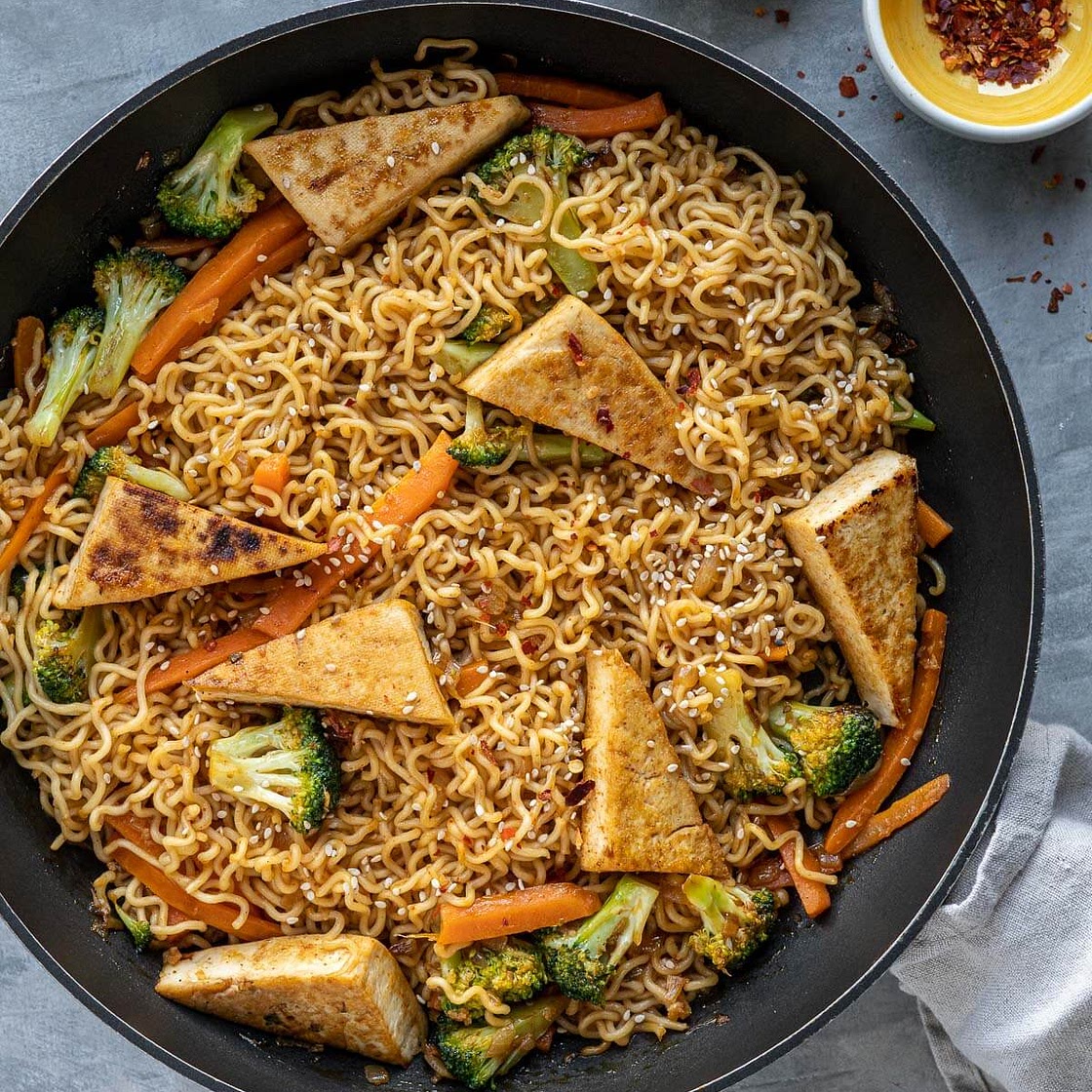 Ramen Noodle Stir Fry