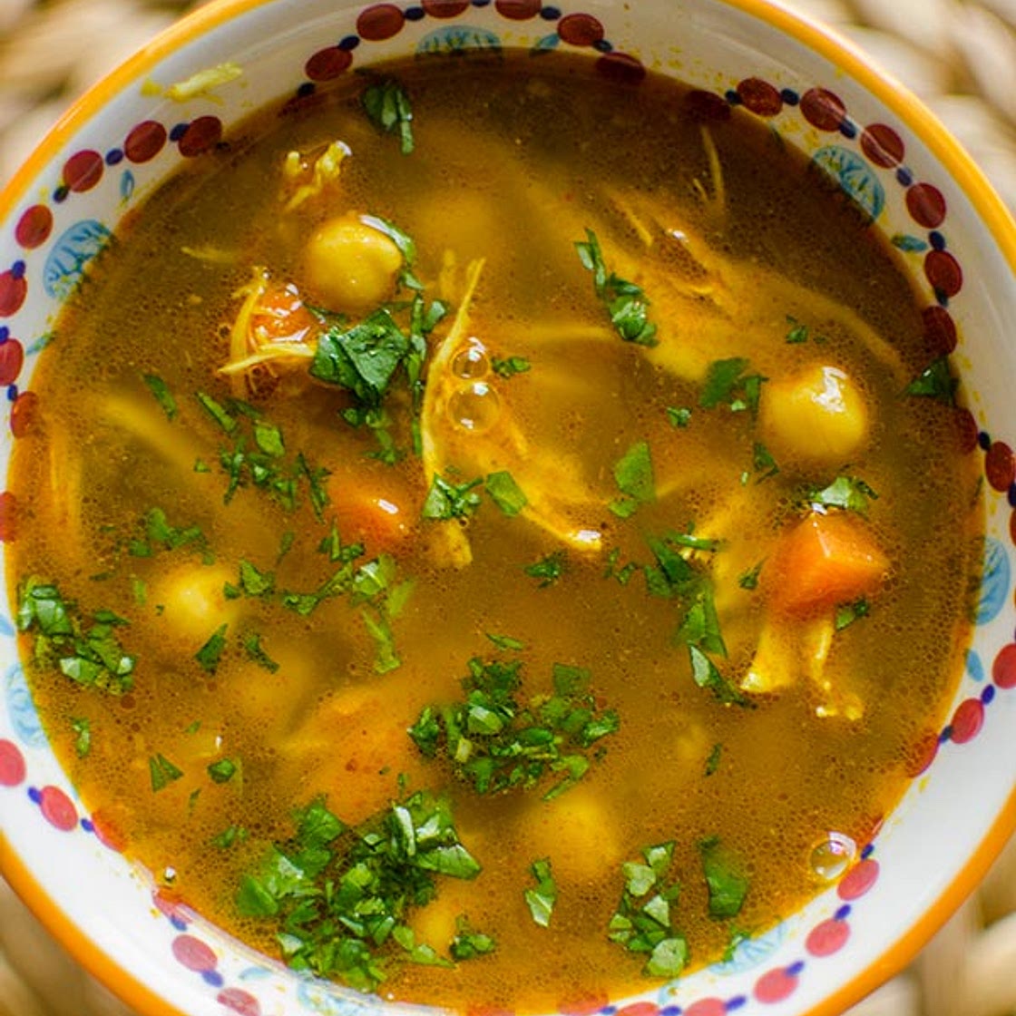 Moroccan Chicken Soup
