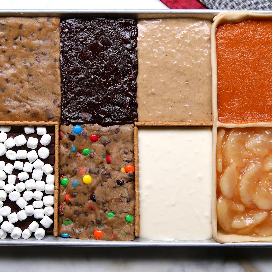 8 Desserts In 1 Pan Recipe by Tasty