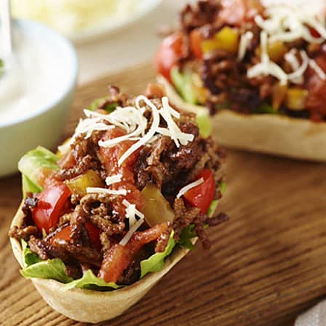 Mini Stand 'N' Stuff™ Beef and Cheese Tacos