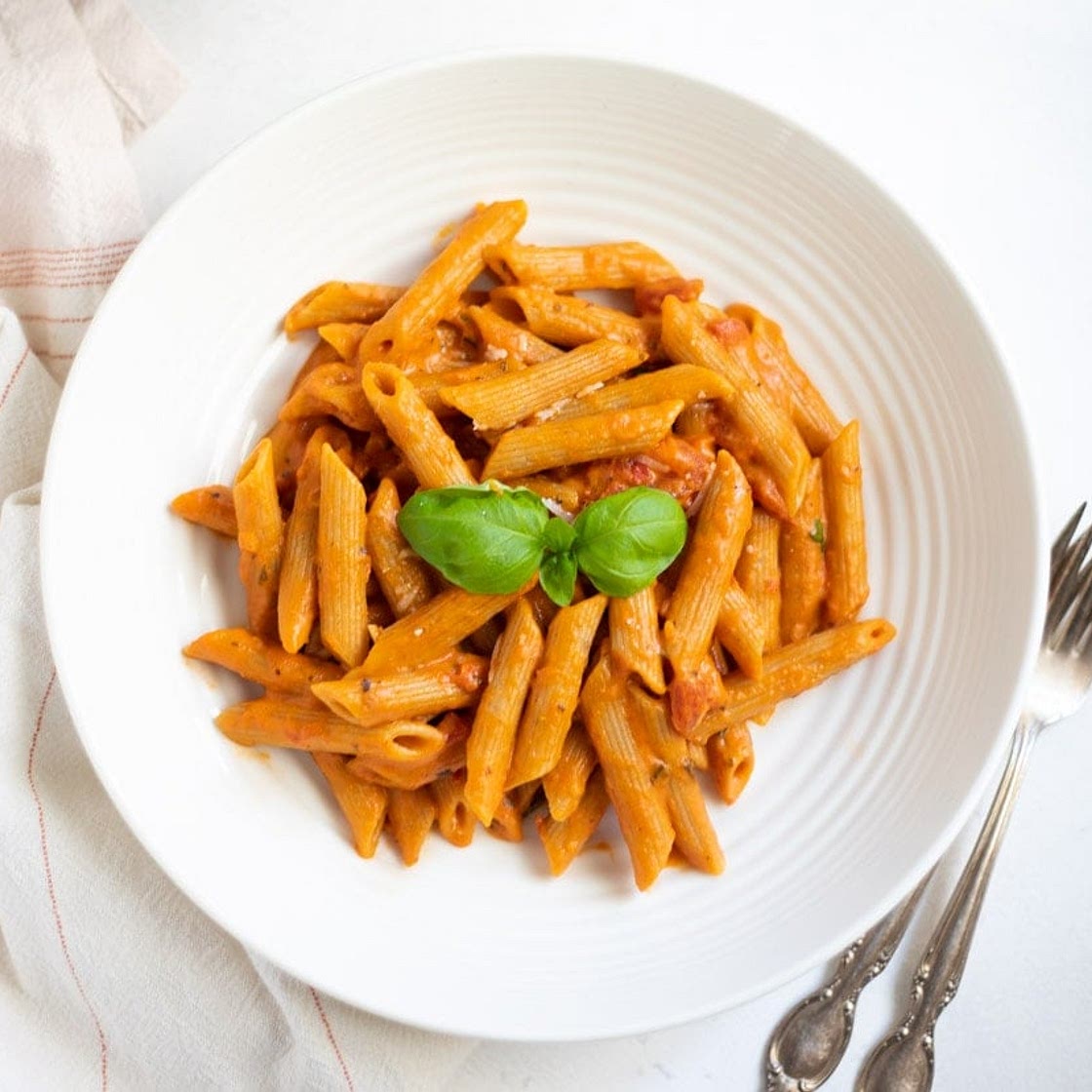 Penne Pasta in Tomato Cream Sauce - Instant Pot