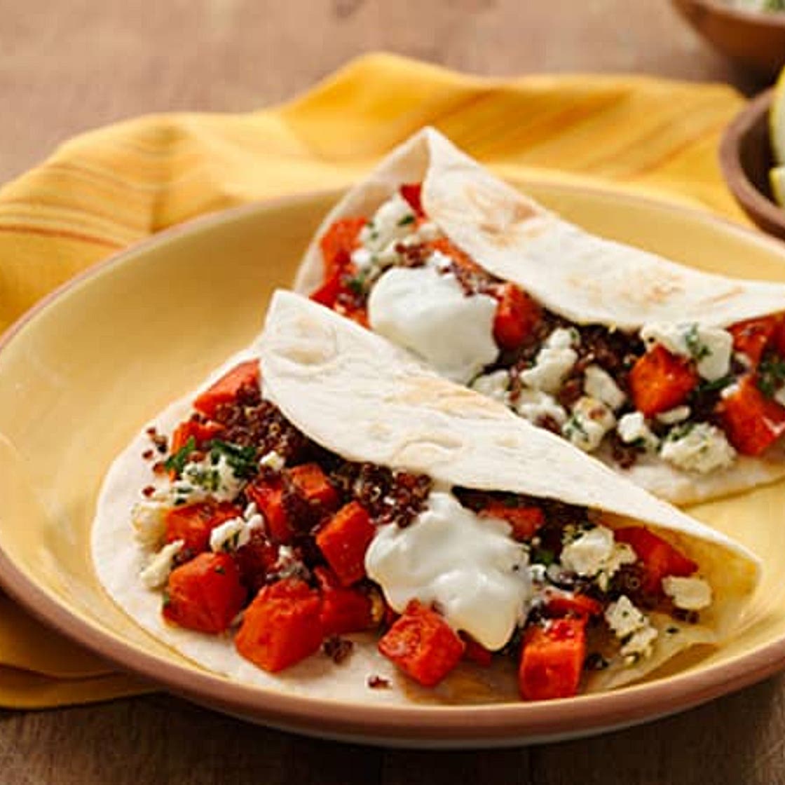 Roasted Sweet Potato Tacos