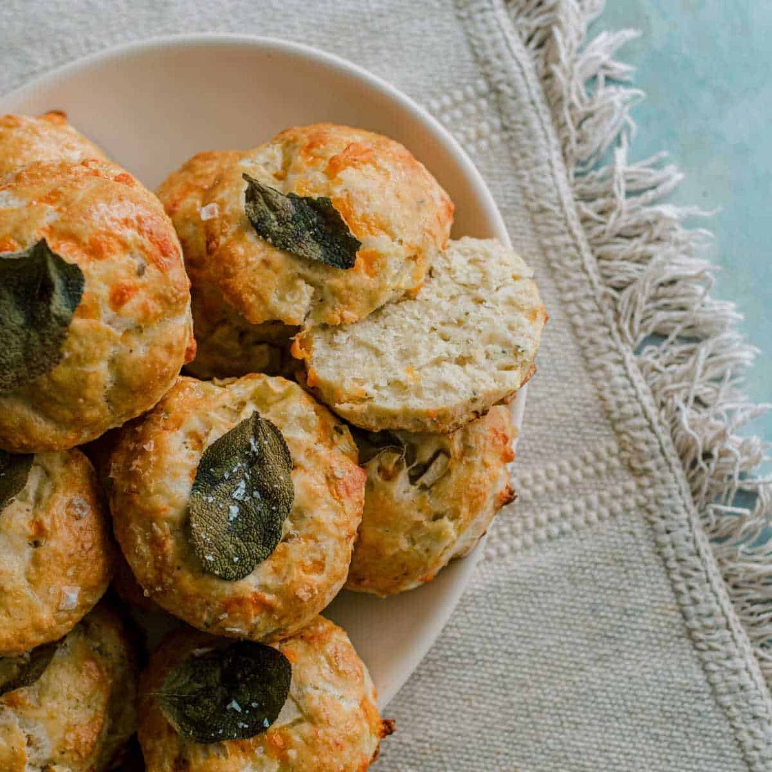 Apple Cheddar Scones