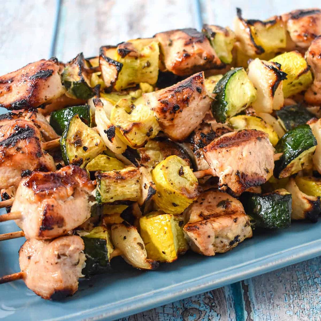 Grilled Chicken Skewers