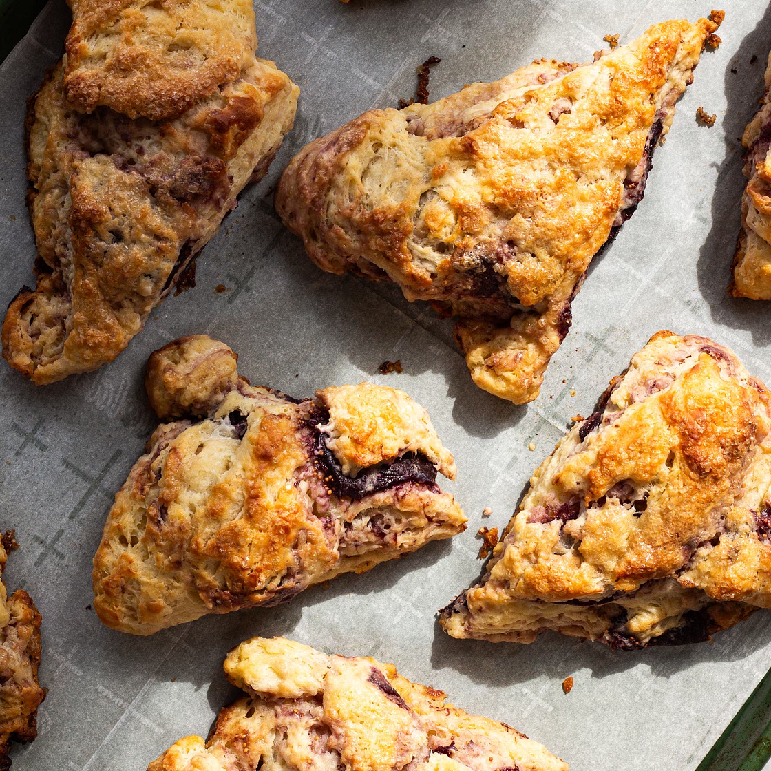 Sugared Fig Scones