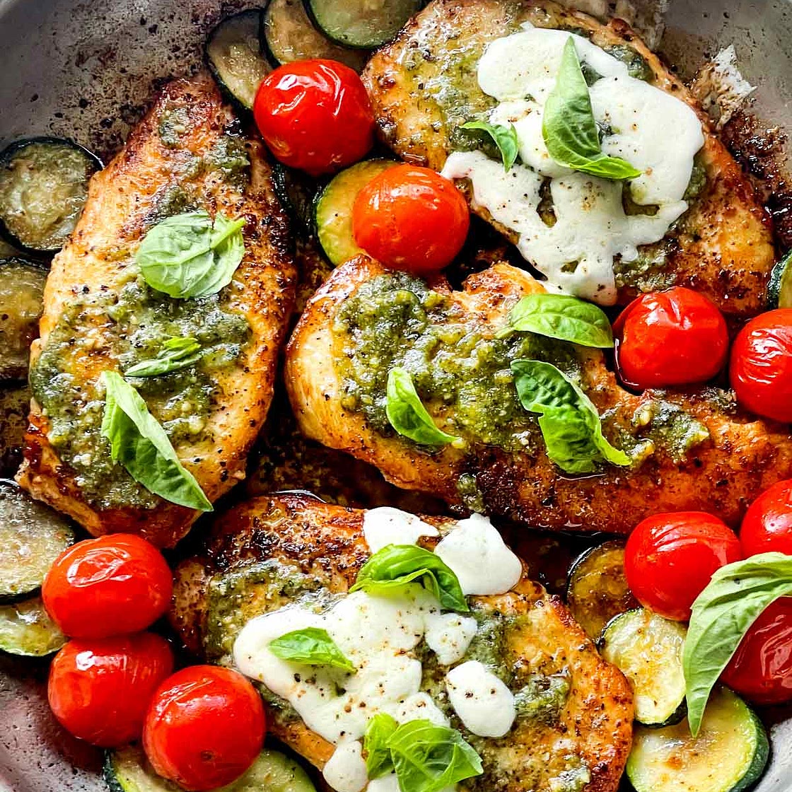 Quick and Easy Pesto Chicken