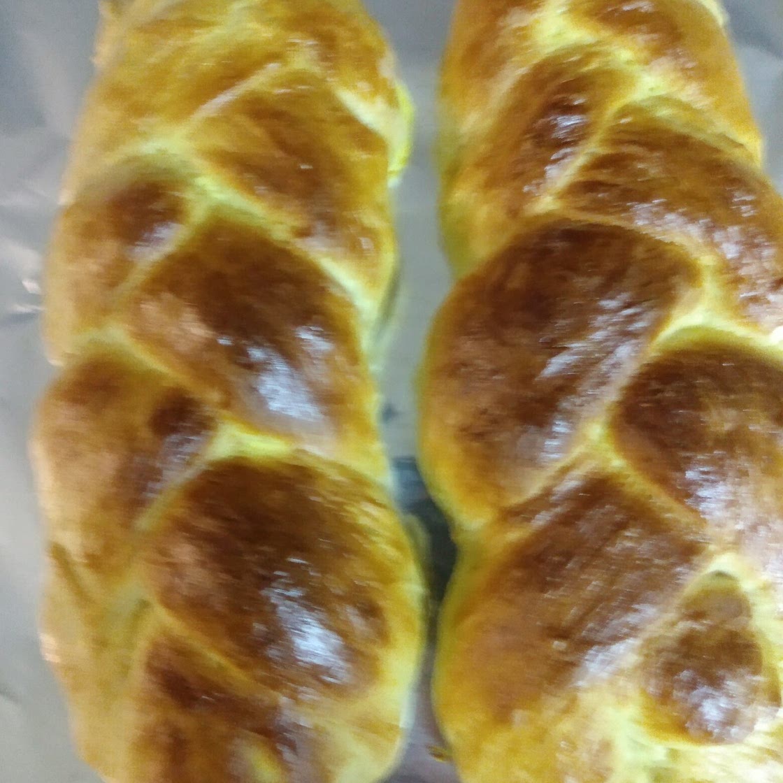 Amazing Fast Rise Challah Bread - One Small Loaf
