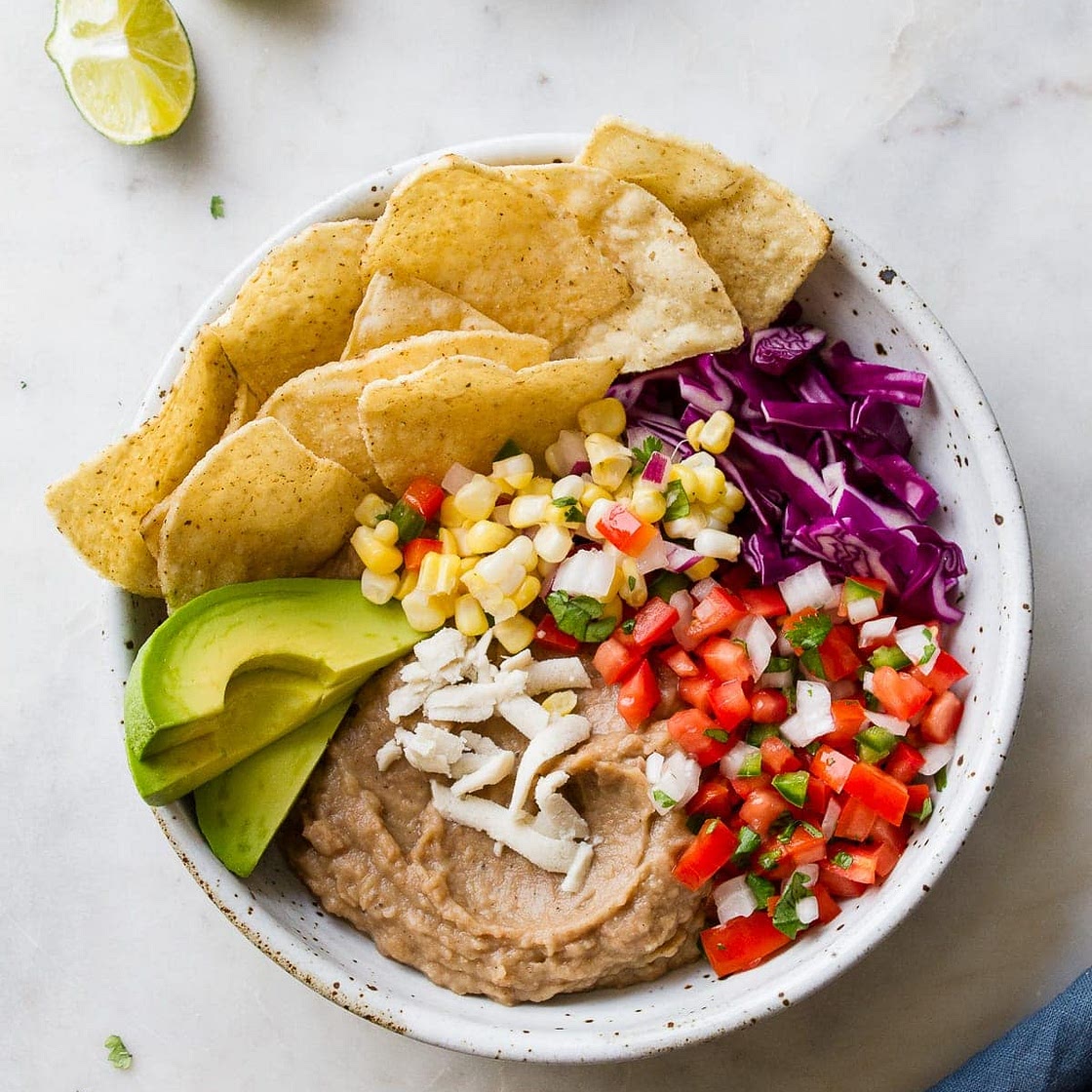 DECONSTRUCTED NACHO BOWL (QUICK + EASY)