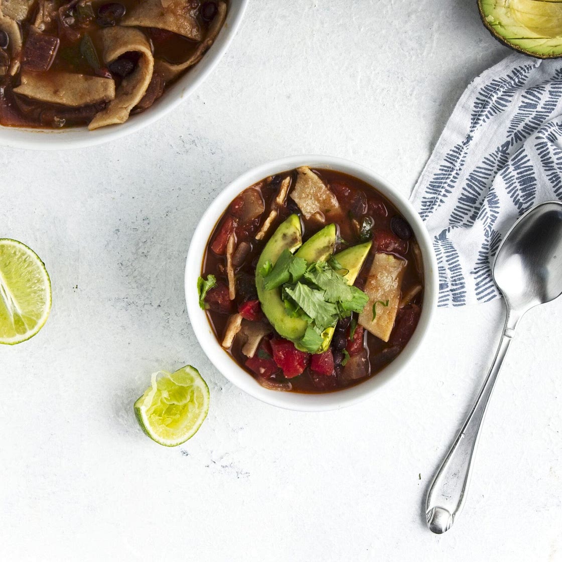 Vegetarian Tortilla Soup