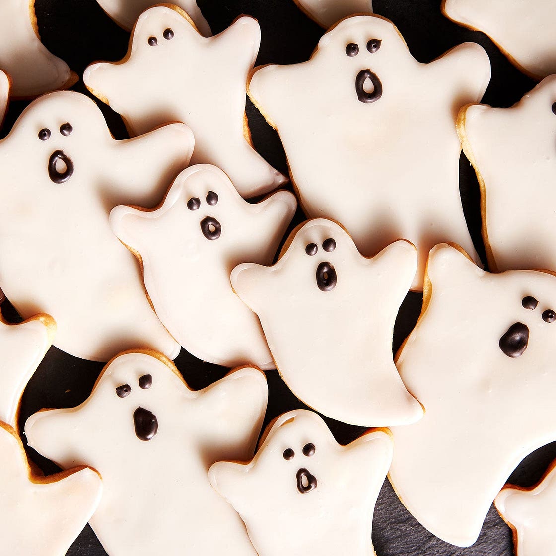 Spooky Ghost Cookies