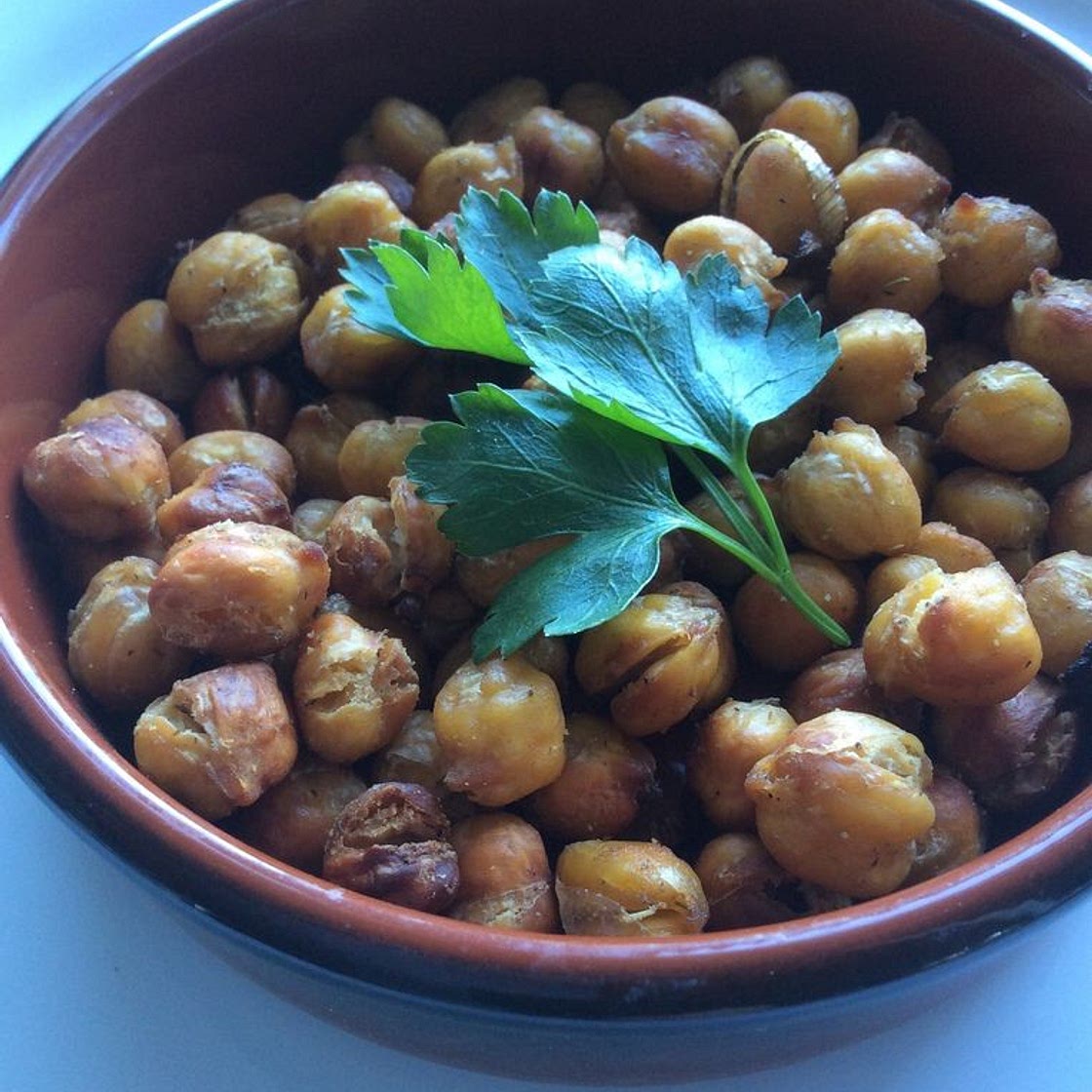 Pois chiches grillés