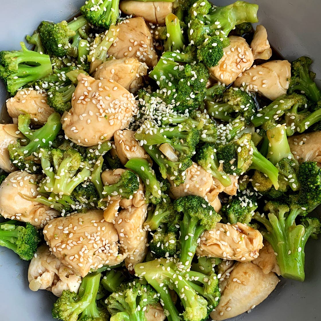 Easy Whole30 Chinese Chicken and Broccoli