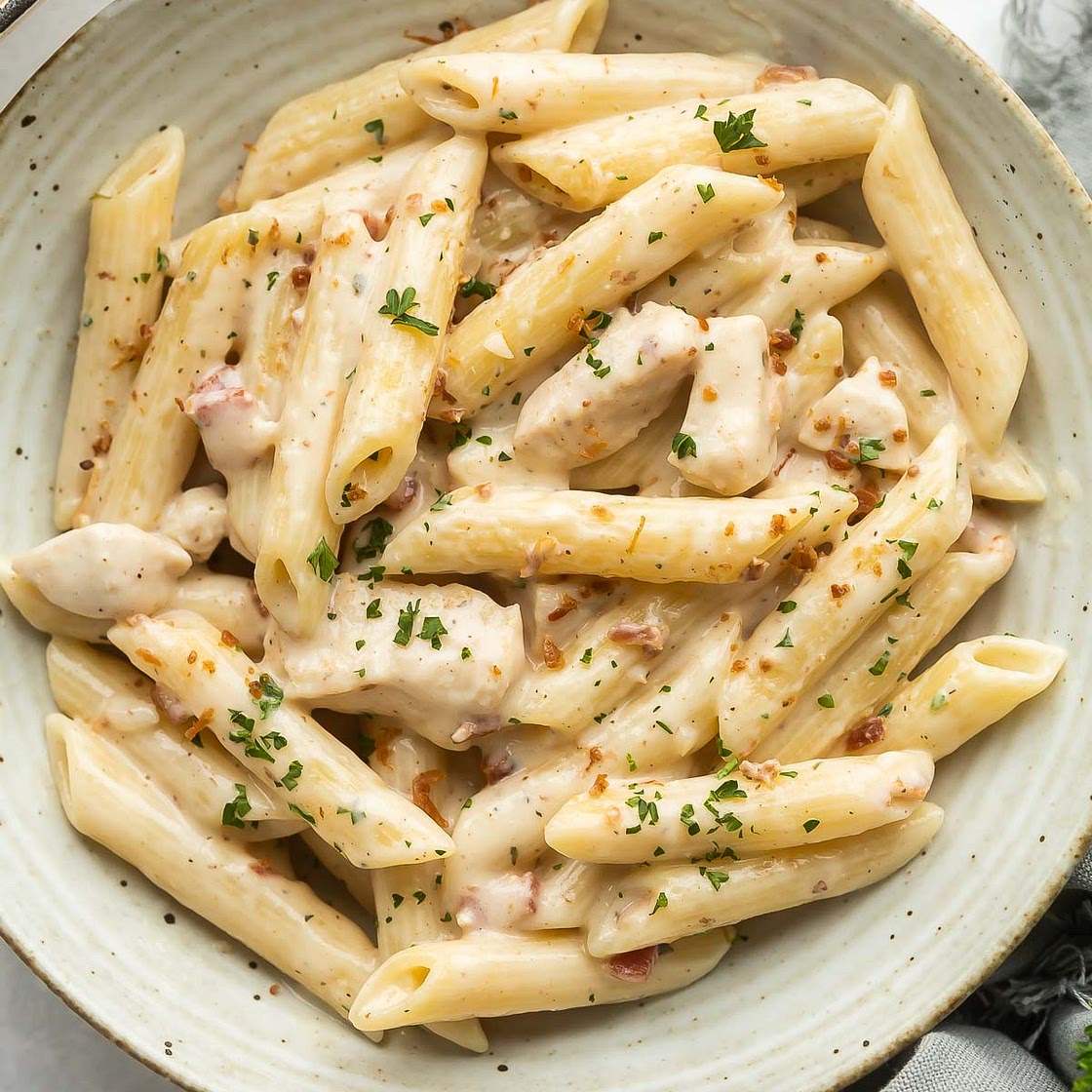 Chicken Bacon Ranch Pasta