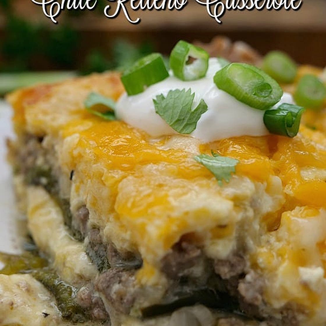Ground Beef Chile Relleno Casserole