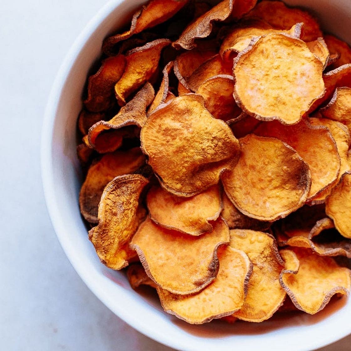 Air Fryer Sweet Potato Chips