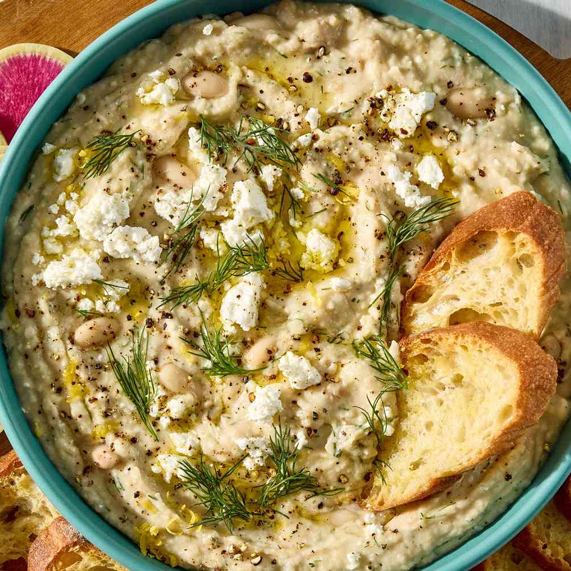 Lemony White Bean Dip